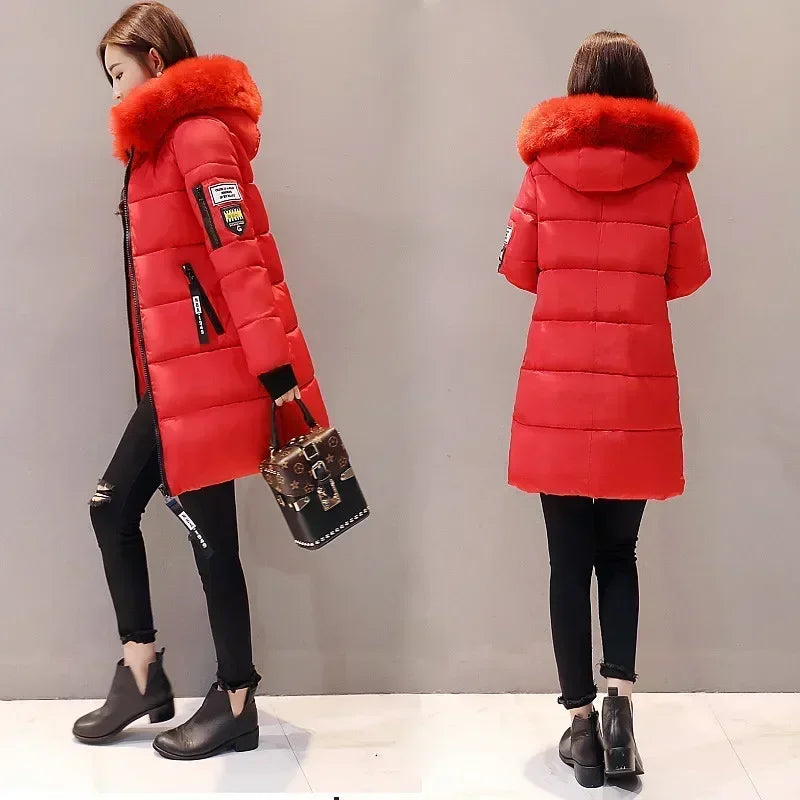 Casual Fur Hooded Jackets