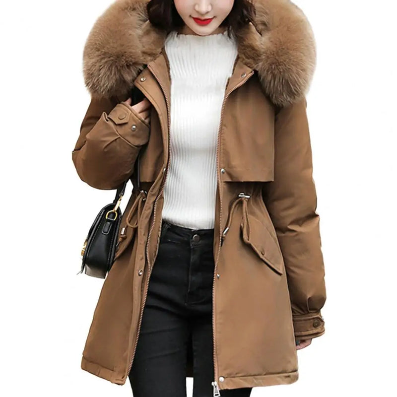 Fashion Belt Slim Cotton Coat