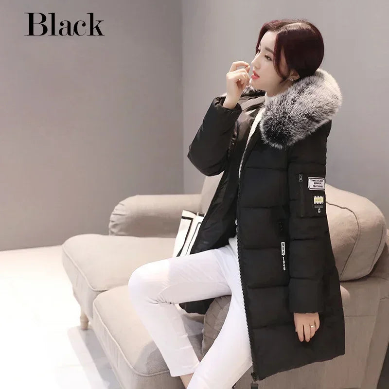 Casual Fur Hooded Jackets