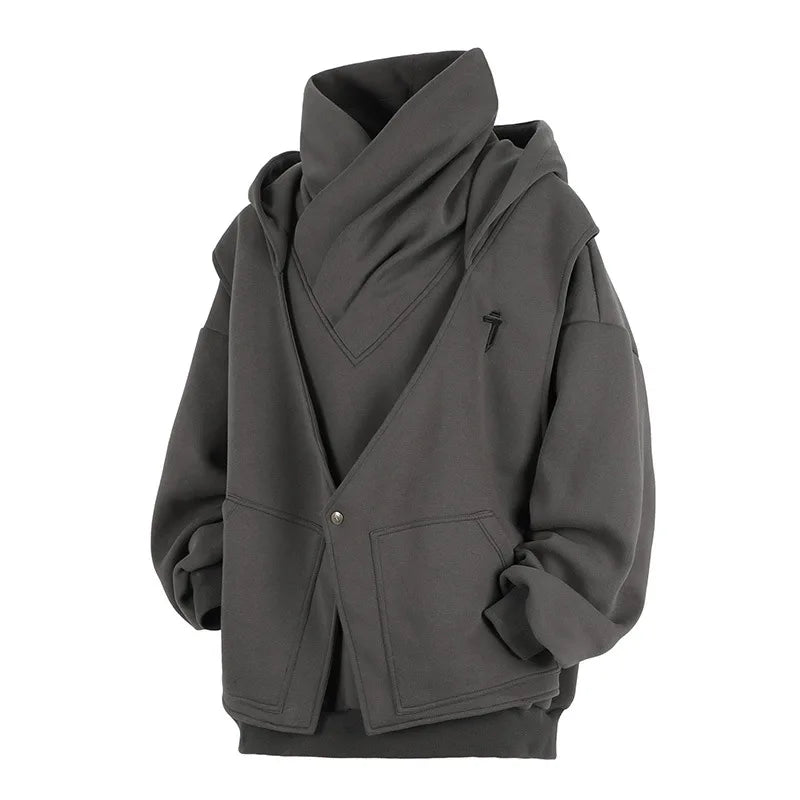 Collar Outdoor Casual Pullover Sweatshirt