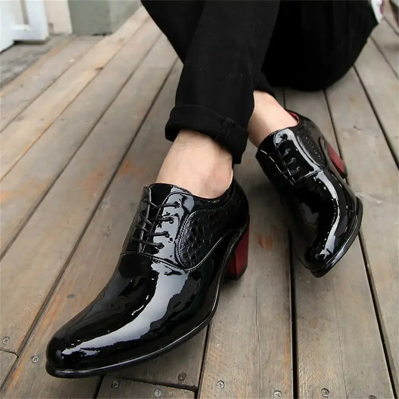 Thick-heeled Sneakers Dress Man