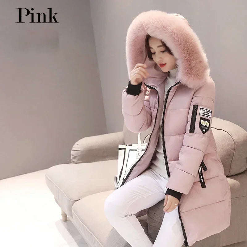 Casual Fur Hooded Jackets