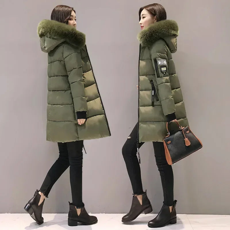 Casual Fur Hooded Jackets